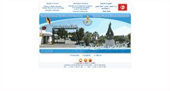 Desktop Screenshot of flm.rnu.tn