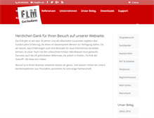 Tablet Screenshot of flm.ch